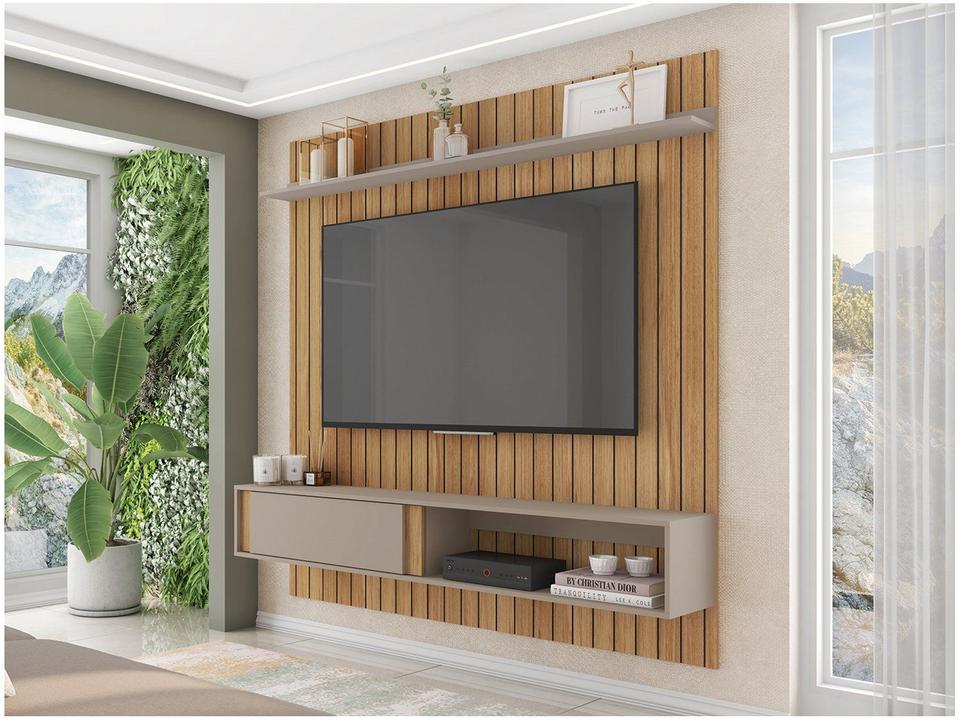 Painel para TV até 65" Caemmun Boreal 1.8 1 Prateleira - 4