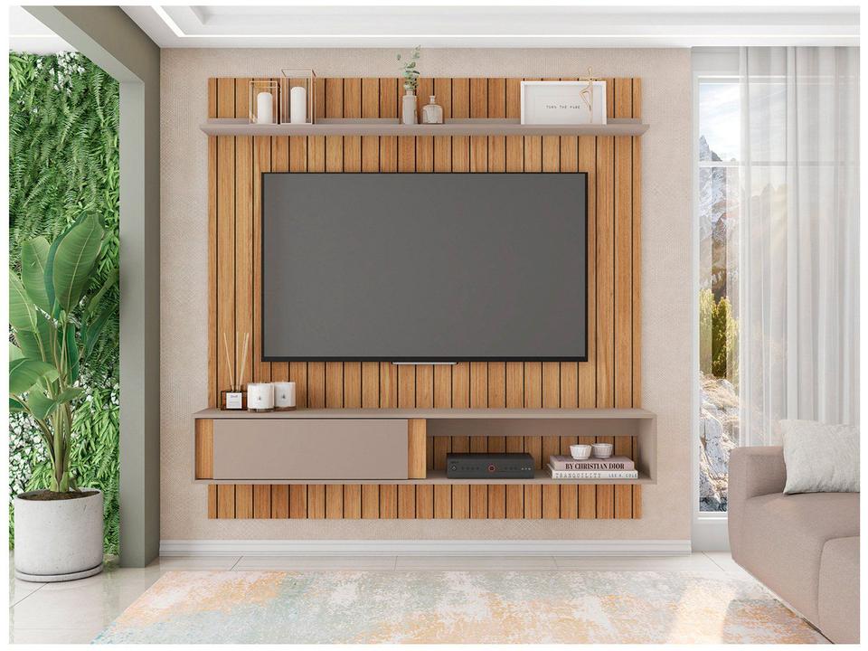 Painel para TV até 65" Caemmun Boreal 1.8 1 Prateleira - 2