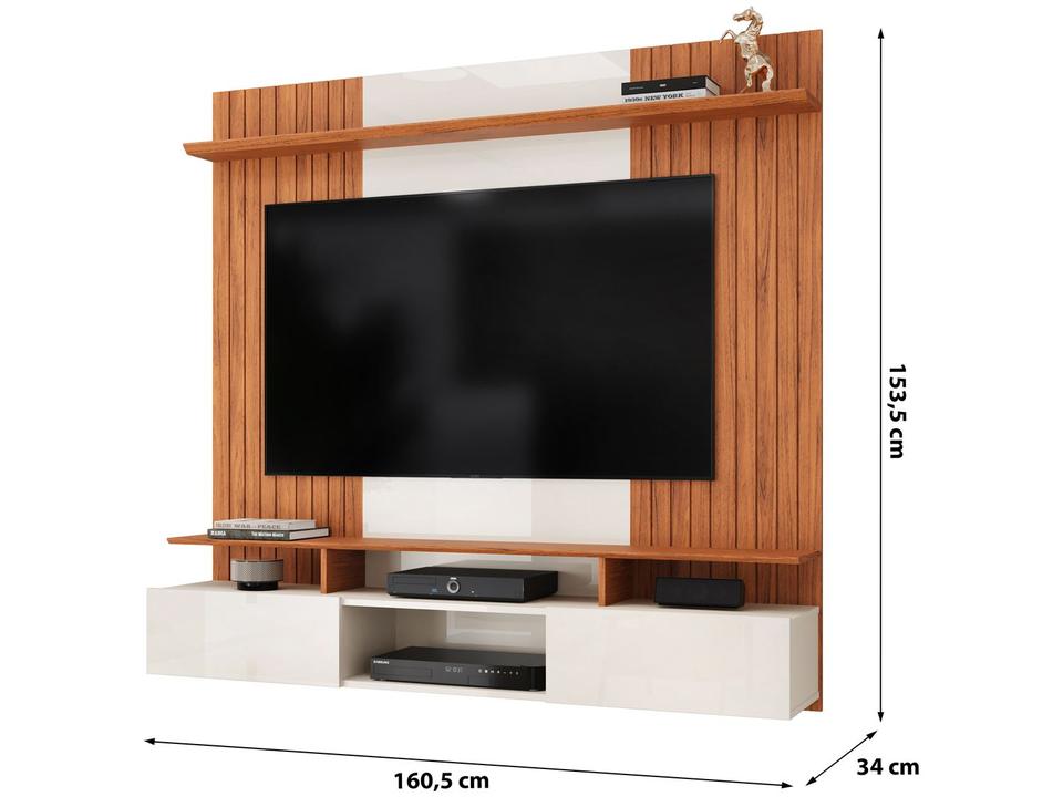 Painel para TV até 65" DJ Móveis Ben - 2