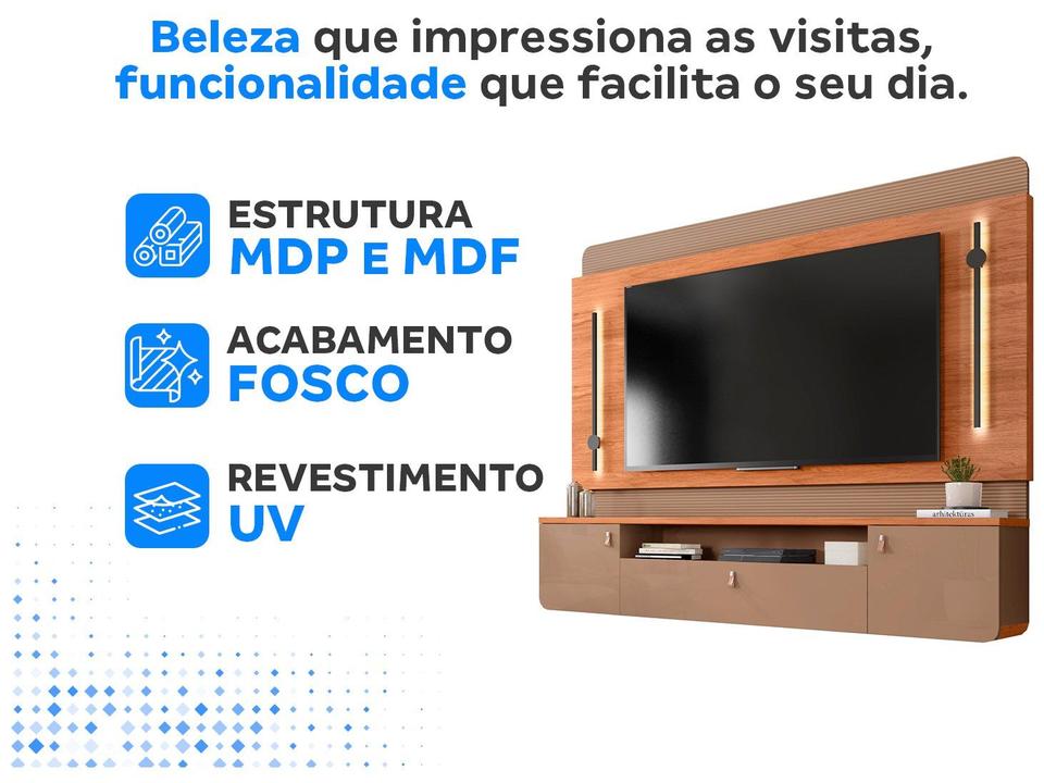 Painel para TV até 75” Caemmun Dal - 5