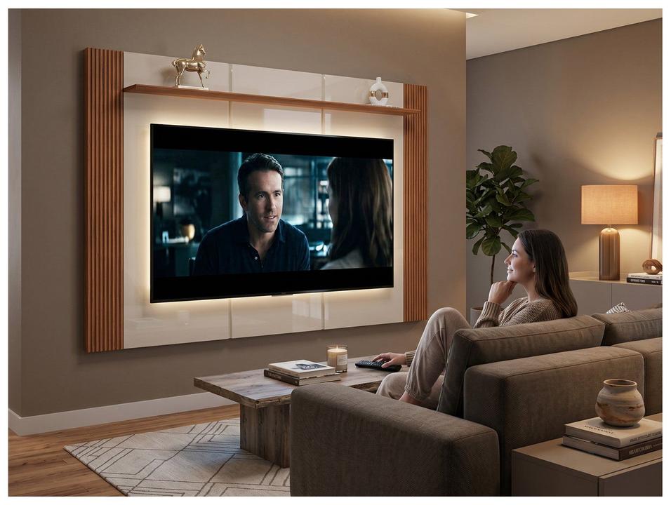 Painel para TV até 75" DJ Móveis Helo - 1