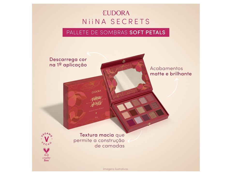Paleta de Sombras Eudora Niina Secrets Soft Petals - 1