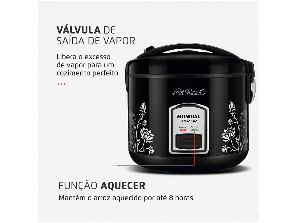 Panela de Arroz Elétrica 10 Xícaras Mondial Fast Rice 10 PE-44-10X - 2