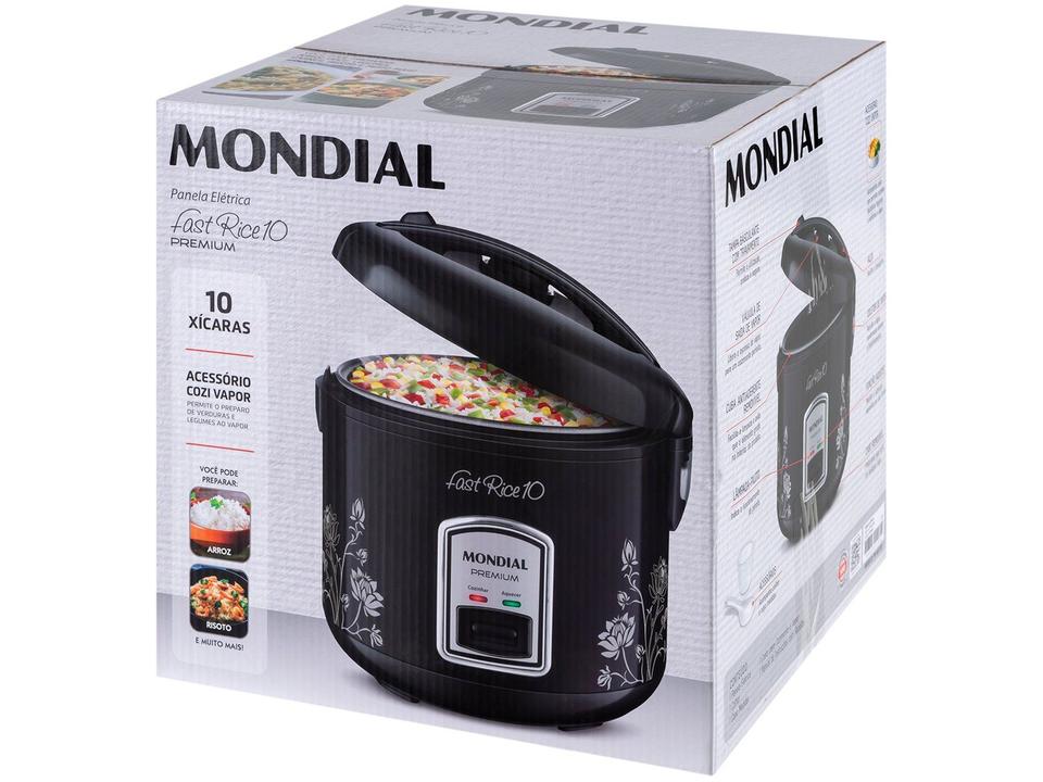 Panela de Arroz Elétrica 10 Xícaras Mondial Fast Rice 10 PE-44-10X - 20