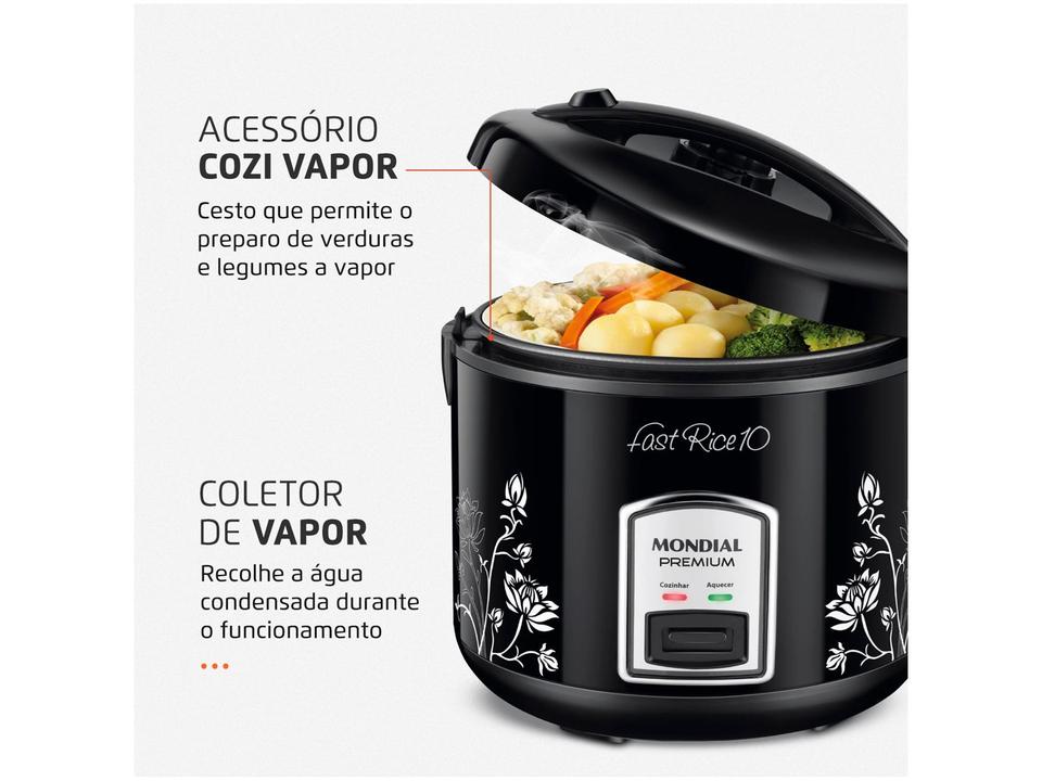 Panela de Arroz Elétrica 10 Xícaras Mondial Fast Rice 10 PE-44-10X - 3