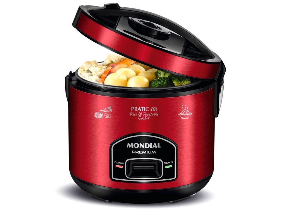 Panela de Arroz Elétrica 10 Xícaras Mondial Premium PE-46-10X - 8