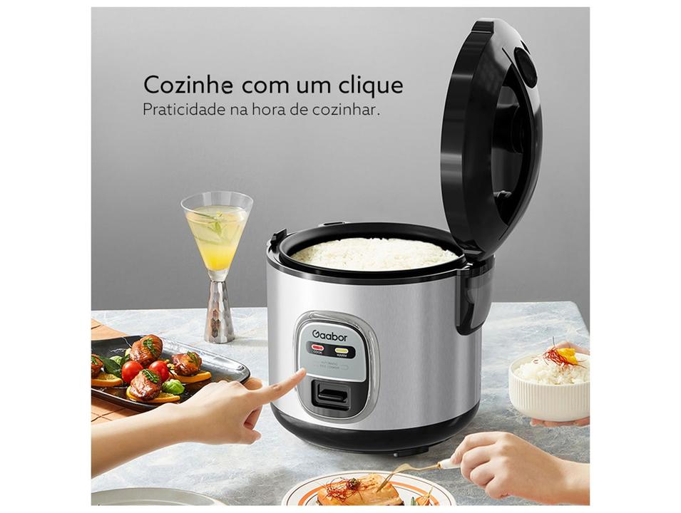 Panela de Arroz Elétrica 5 Xícaras Gaabor Orion RC-20M01AS - 1