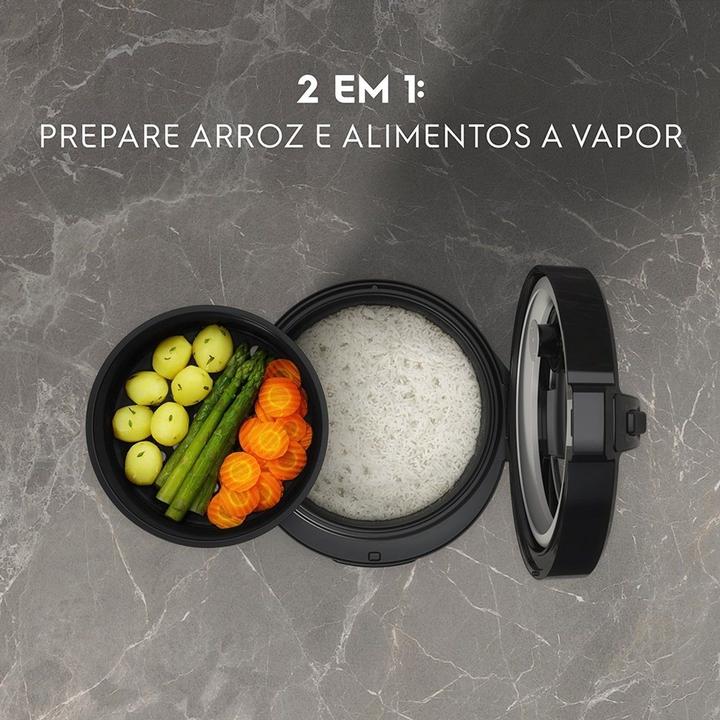 Panela de Arroz Elétrica 6 Xícaras Electrolux Efficient 2L ERC10 4330AOBR501 Rita Lobo - 5