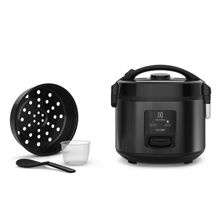 Panela de Arroz Elétrica 6 Xícaras Electrolux Efficient 2L ERC10 4330AOBR501 Rita Lobo - 2