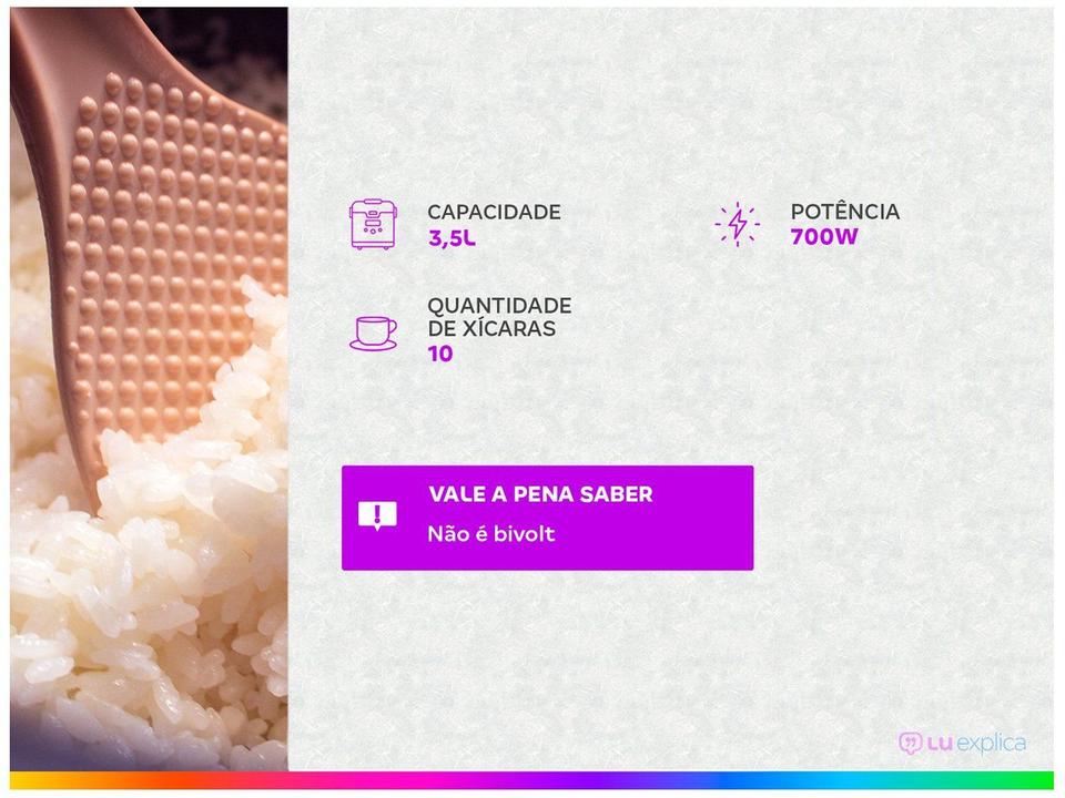 Panela de Arroz Elétrica Electrolux Efficient - 1