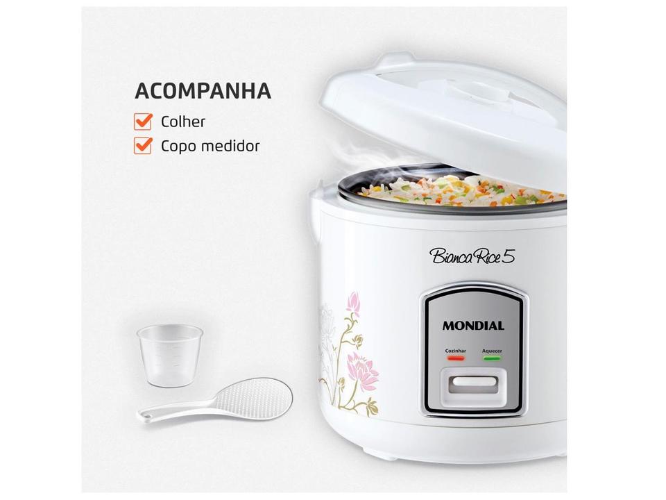 Panela de Arroz Elétrica Mondial Bianca Rice - 7
