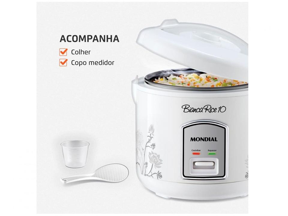 Panela de Arroz Elétrica Mondial Bianca Rice PE-10 - 6