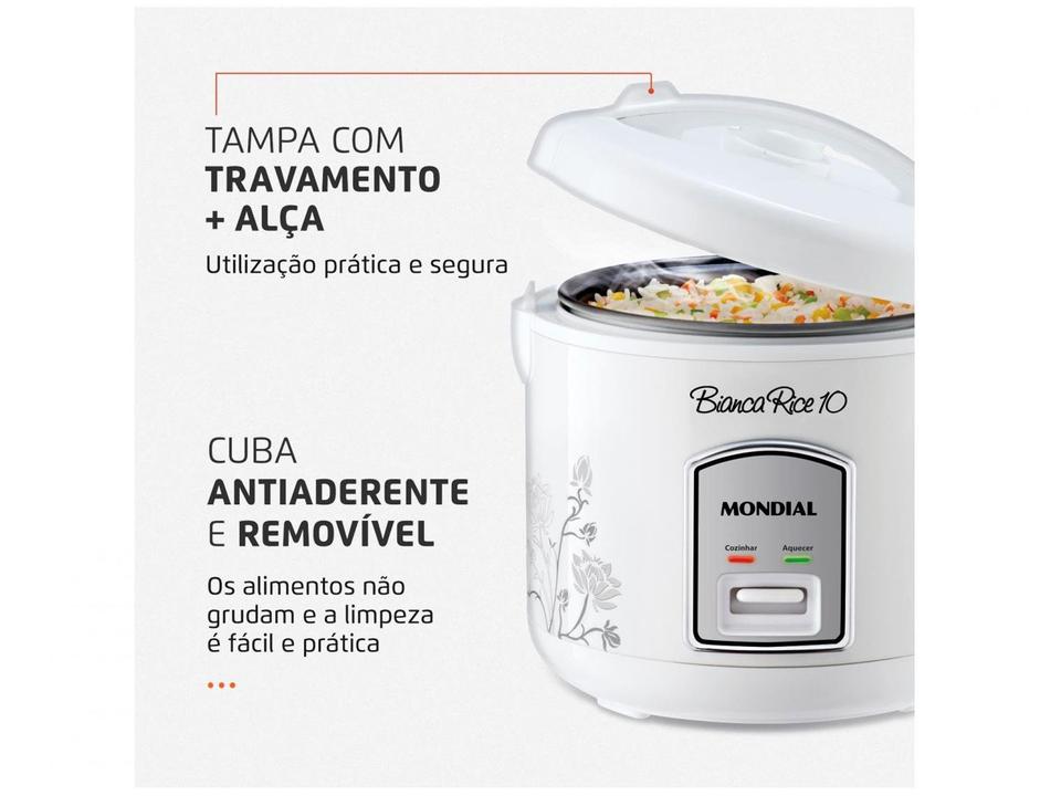 Panela de Arroz Elétrica Mondial Bianca Rice PE-10 - 4