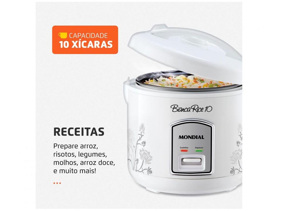 Panela de Arroz Elétrica Mondial Bianca Rice PE-10 - 2