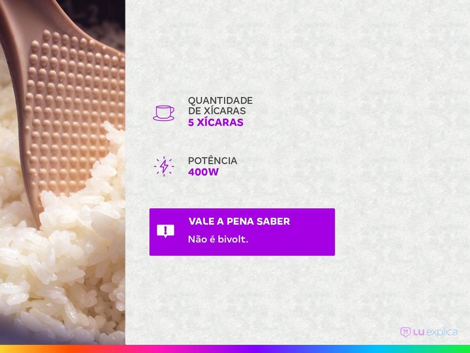 Panela de Arroz Elétrica Mondial Fast Rice 5 - 1