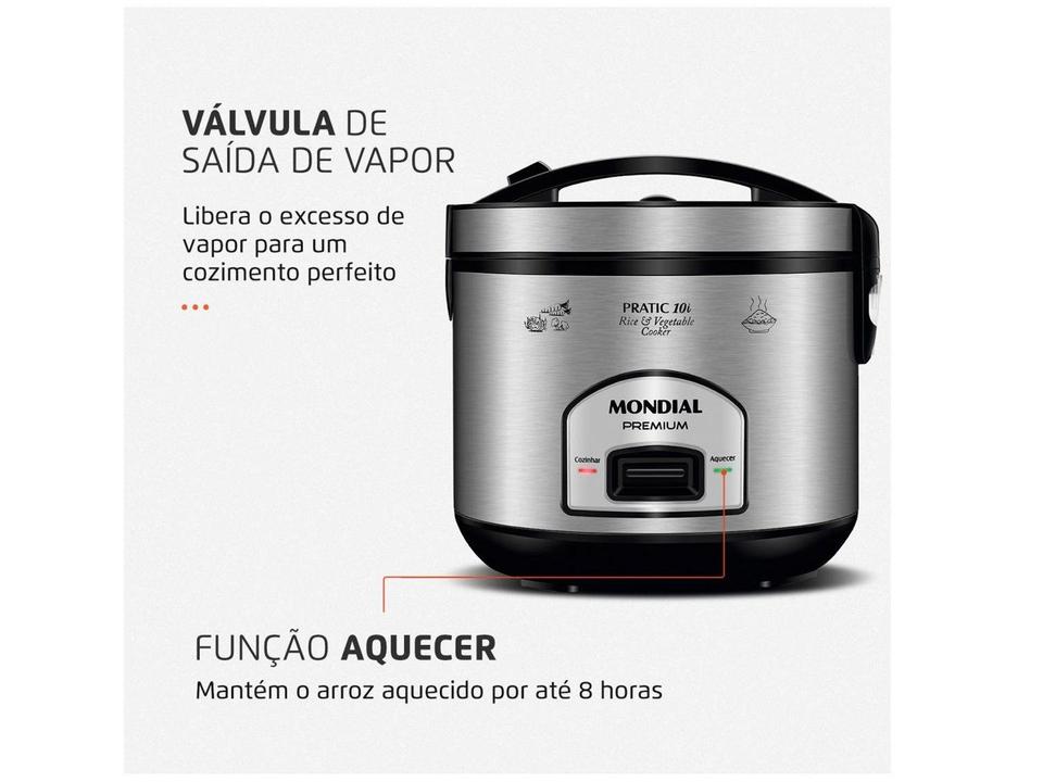 Panela de Arroz Elétrica Mondial Pratic PE-42-10X - 4