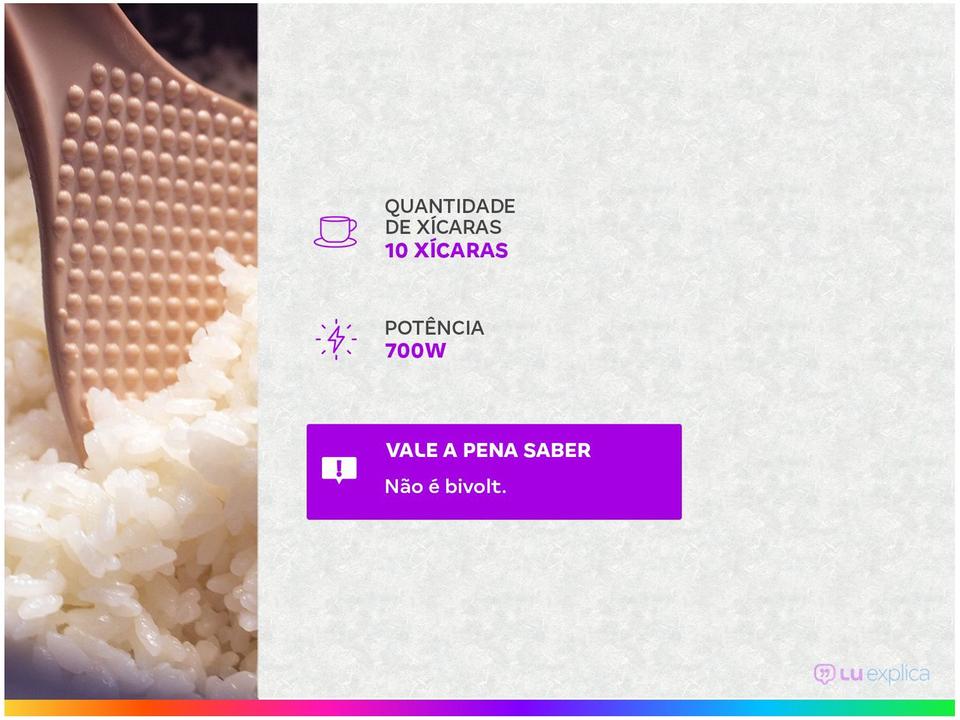 Panela de Arroz Elétrica Mondial Pratic PE-42-10X - 1