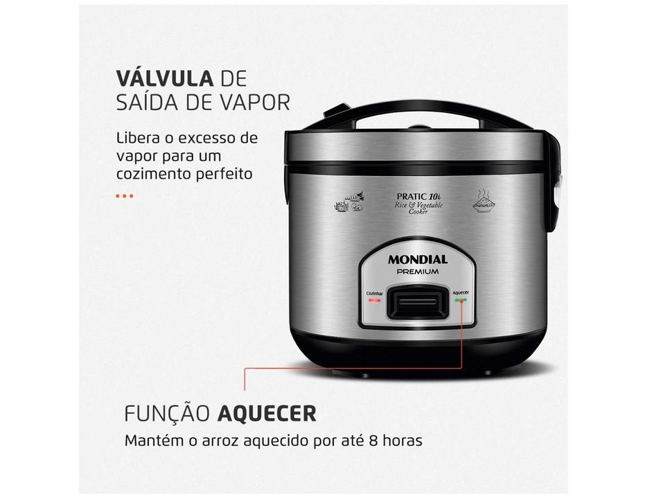 Panela de Arroz Elétrica Mondial Pratic PE-42-10X - 4