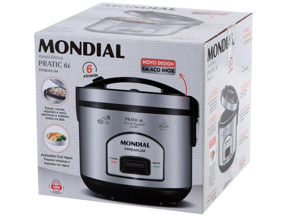 Panela de Arroz Elétrica Mondial Pratic PE-43-6X - 12