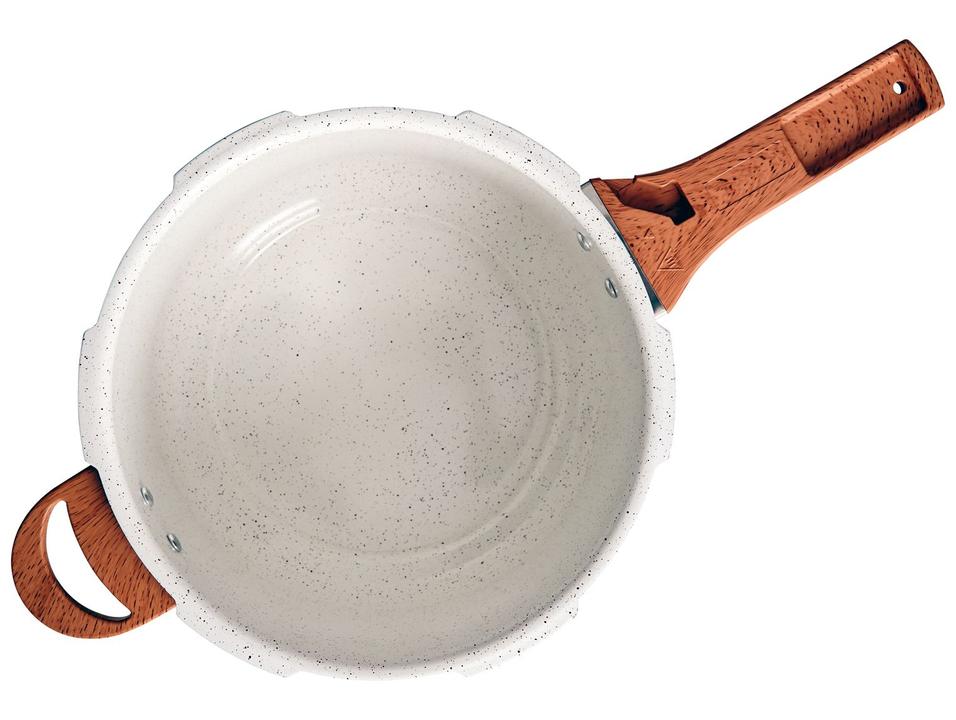 Panela de Pressão Brinox 4,2L Fechamento Externo Pistache Ceramic Life Pressure - 2