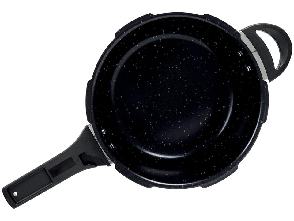 Panela de Pressão Brinox 4,2L Preta Fechamento Externo Ceramic Life Pressure - 3