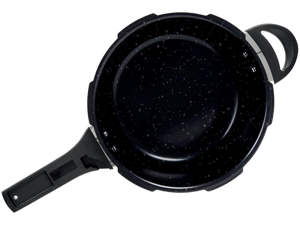 Panela de Pressão Brinox 4,2L Preta Fechamento Externo Ceramic Life Pressure - 3