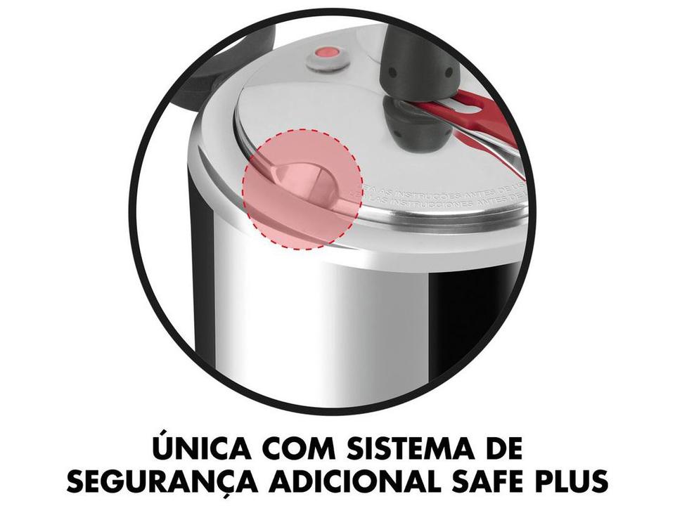 Panela de Pressão Clock 3L Prata Original+ - 5