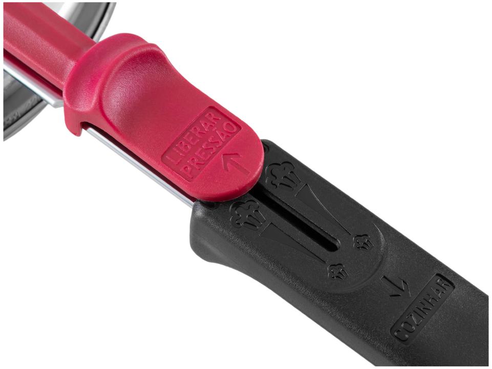 Panela de Pressão Clock 3L Prata Original+ - 14