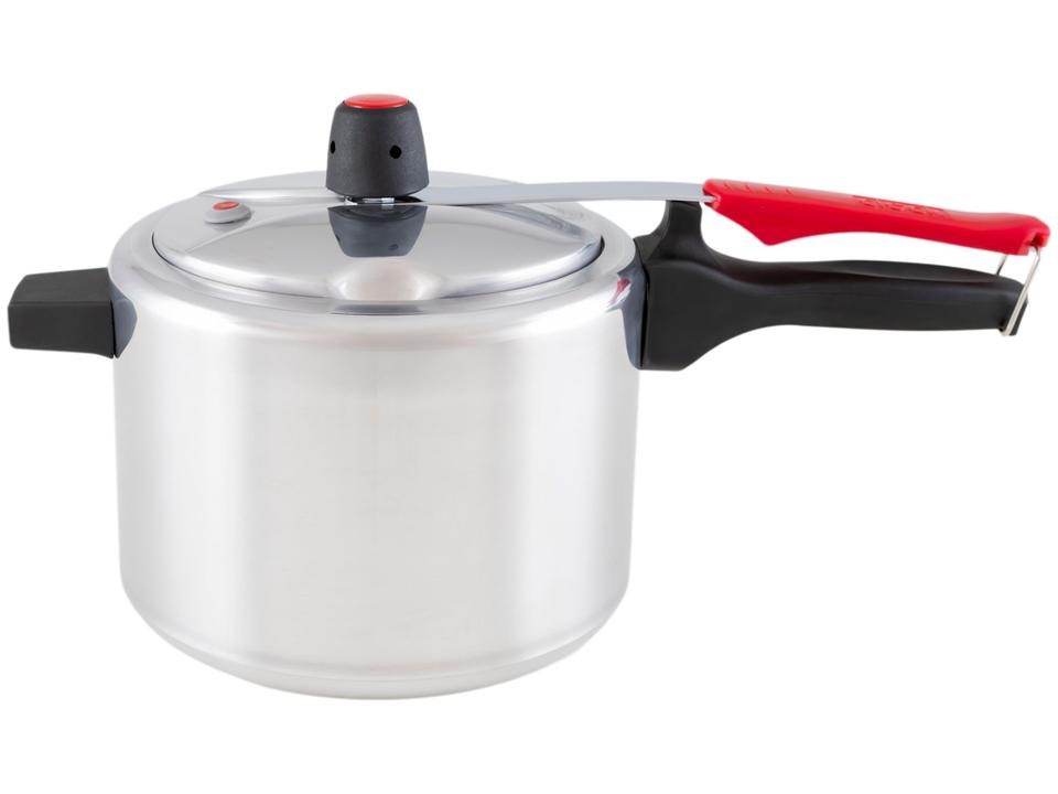 Panela de Pressão Clock 4,5L Prata Eco - 6