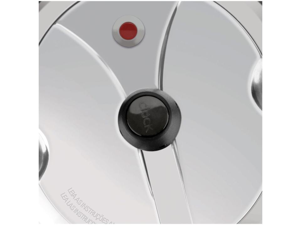 Panela de Pressão Clock 4,5L Prata Eco - 8