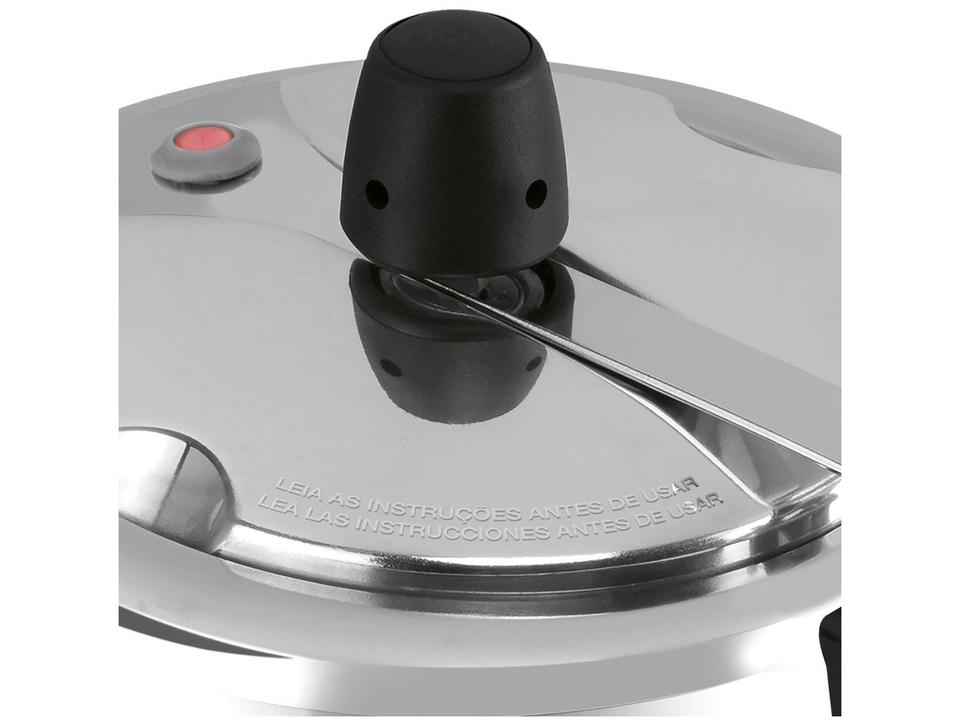 Panela de Pressão Clock 4,5L Prata Eco - 9