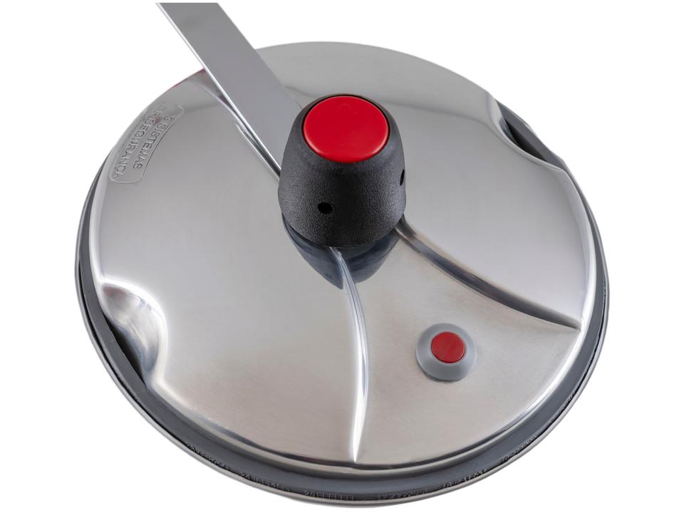 Panela de Pressão Clock 4,5L Prata Eco - 9