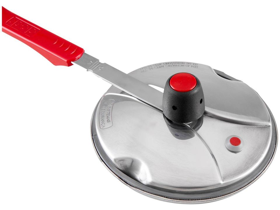 Panela de Pressão Clock Original Polida 3L - 8