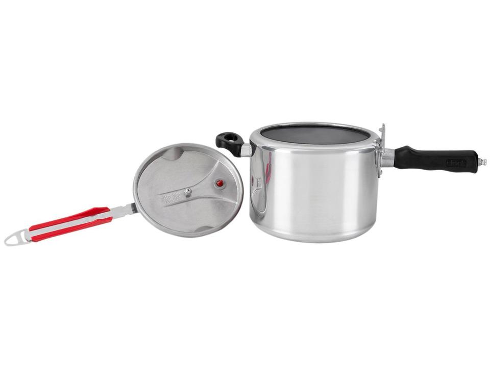 Panela de Pressão Clock Original Polida 4,5L - 6