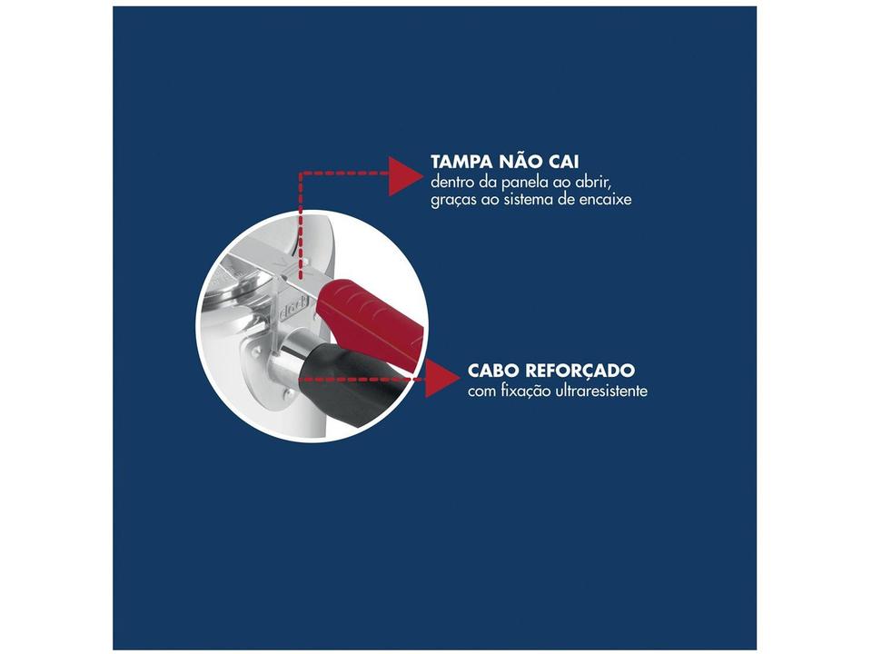 Panela de Pressão Clock Original Polida 4,5L - 12