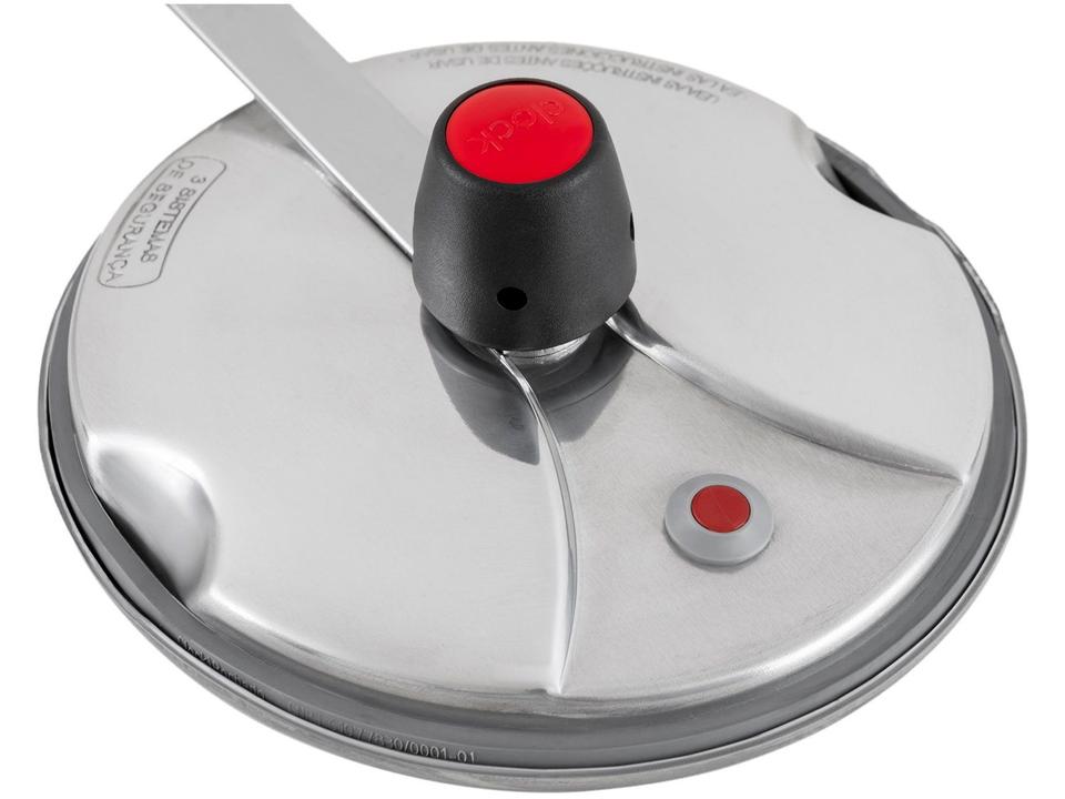 Panela de Pressão Clock Original Polida 4,5L - 9