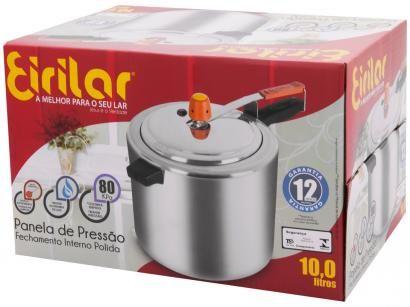 Panela de Pressão Eirilar 10L Polida 386 - 9