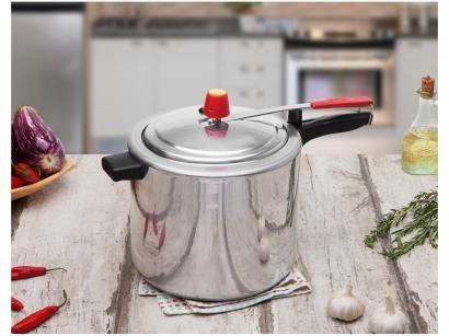 Panela de Pressão Eirilar 10L Polida 386 - 3