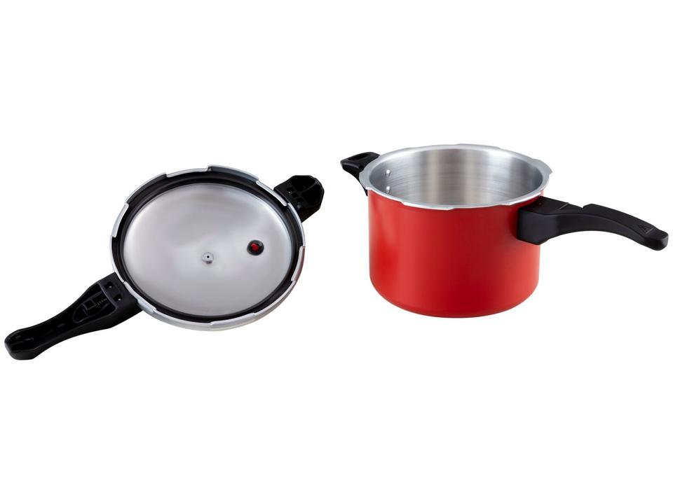 Panela de Pressão Eirilar 4,5L Bordô - 6
