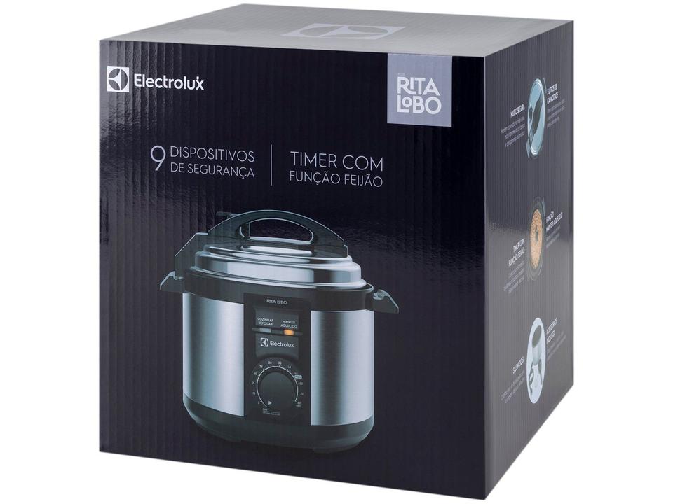 Panela de Pressão Elétrica 3L Electrolux Efficient Rita Lobo PCE15 - 12