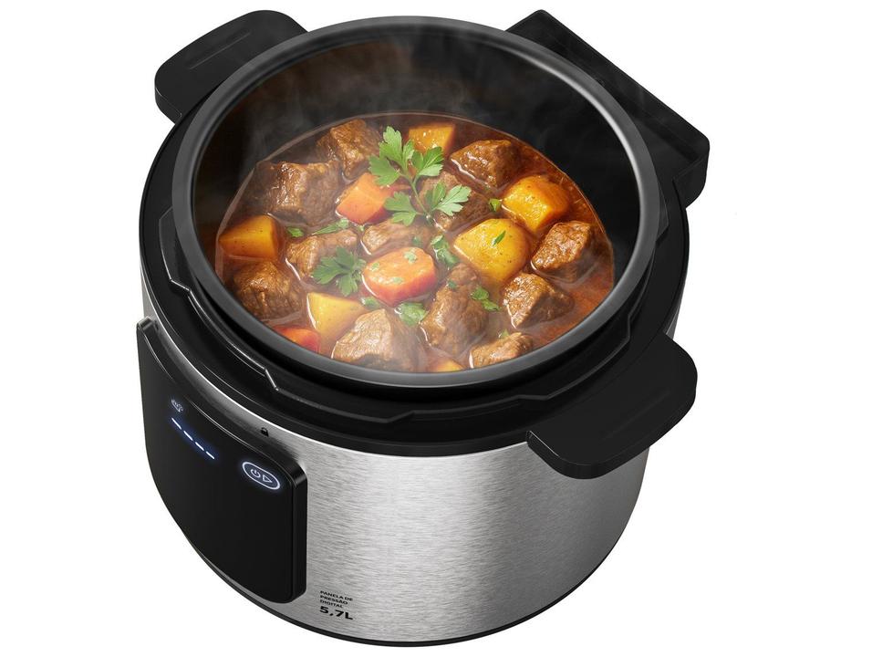 Panela de Pressão Elétrica 5,7L Oster Digital OPAN930 OPAN930-127 - 5