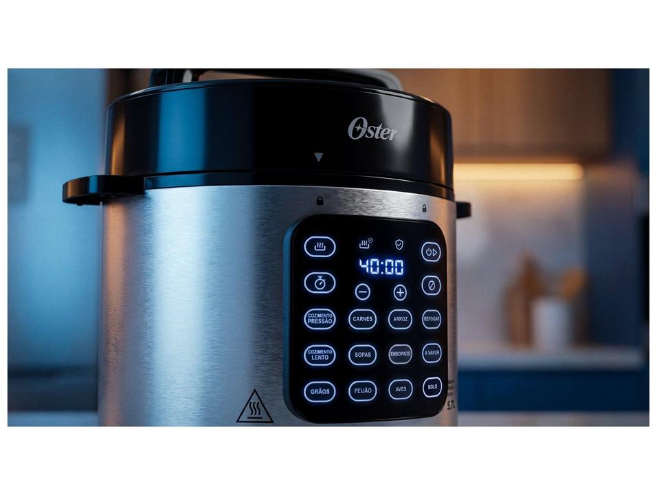 Panela de Pressão Elétrica 5,7L Oster Digital OPAN930 OPAN930-127 - 4