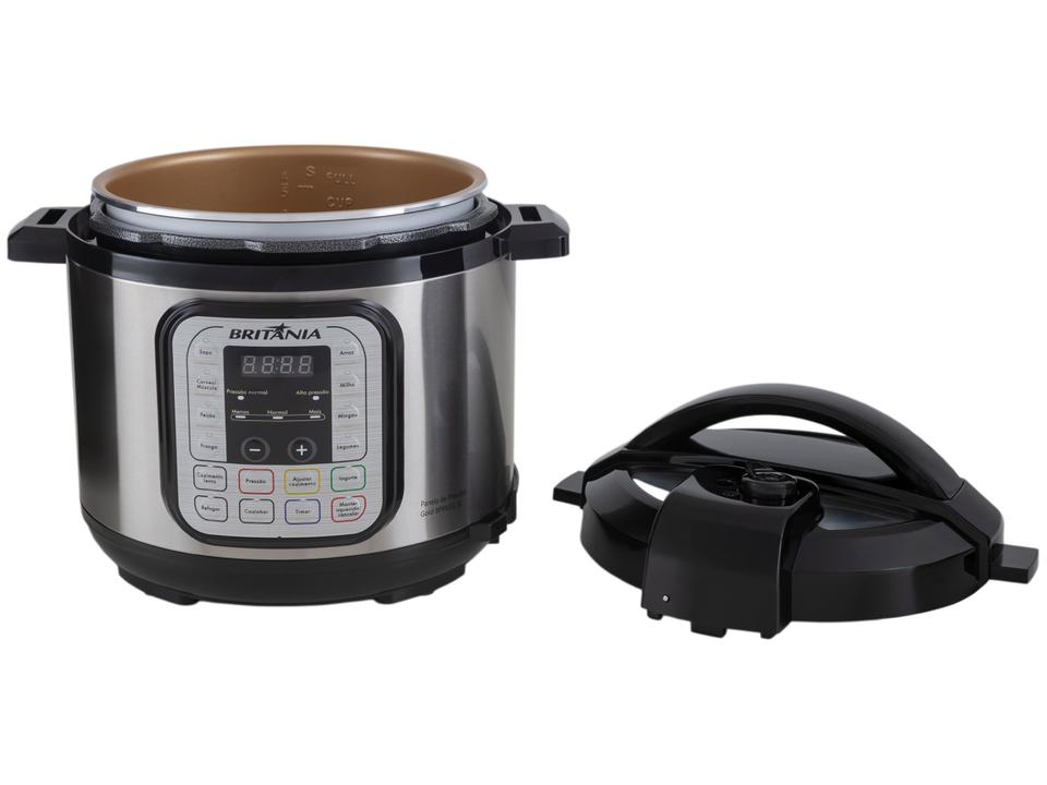 Panela de Pressão Elétrica 5L Britânia Digital BPP02G 66401151 - 4
