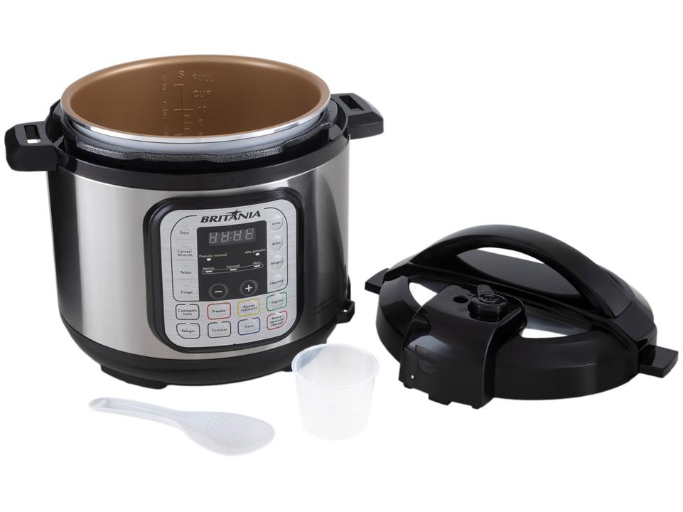 Panela de Pressão Elétrica 5L Britânia Digital BPP02G 66401151 - 5
