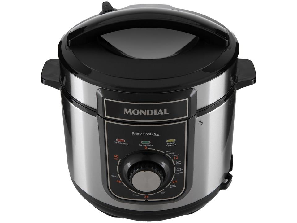 Panela de Pressão Elétrica 5L Mondial Pratic Cook PE-48-5L-I - 11