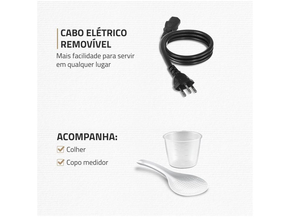 Panela de Pressão Elétrica 6L Mondial Digital Master Cooker PE-60-6L-I - 9