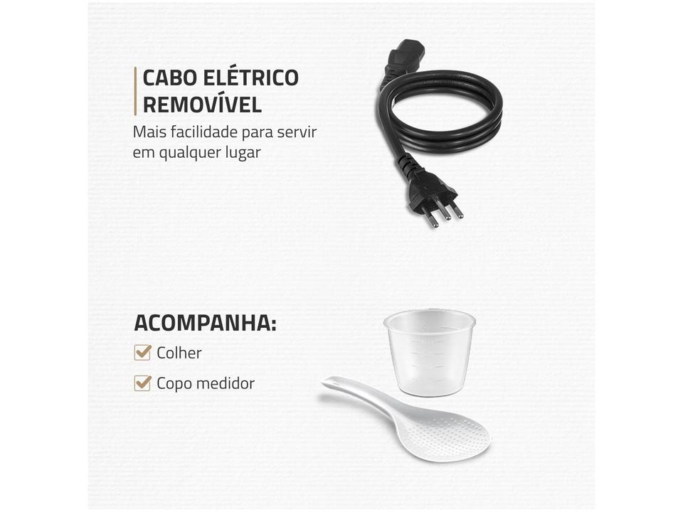 Panela de Pressão Elétrica 6L Mondial Digital Master Cooker PE-60-6L-I - 7