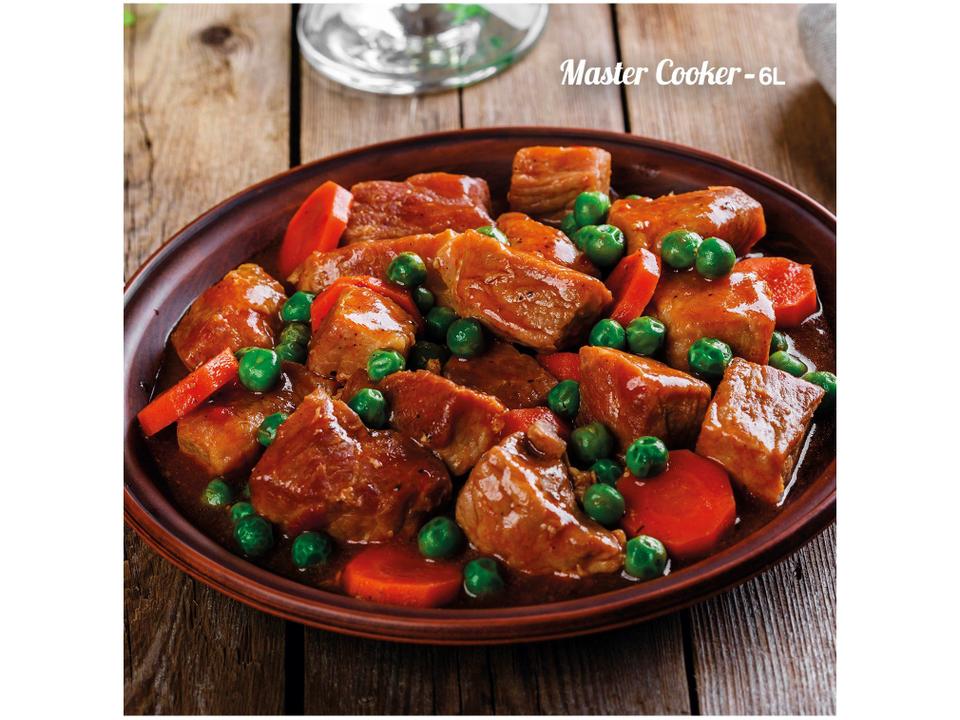 Panela de Pressão Elétrica 6L Mondial Digital Master Cooker PE-60-6L-I - 9
