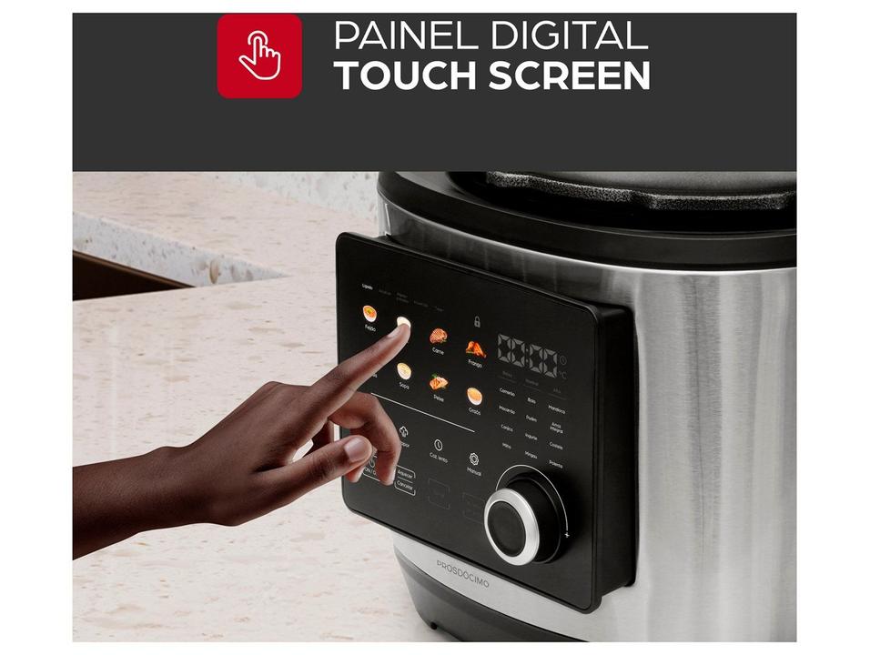 Panela de Pressão Elétrica 6L Wap Digital Prosdócimo WPPE6 FW011383 - 4