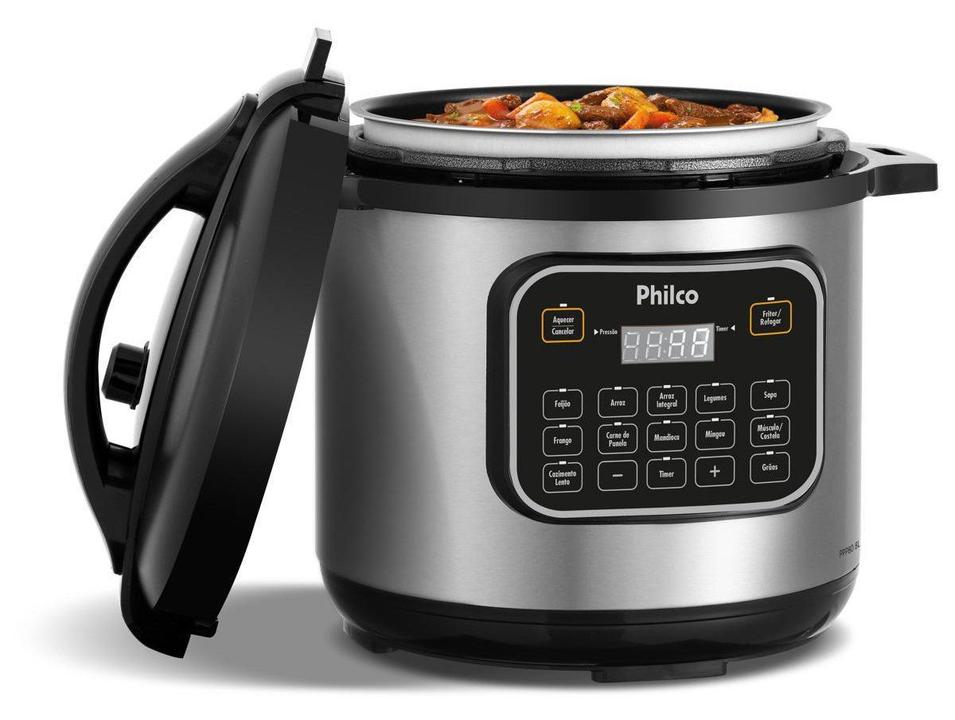 Panela de Pressão Elétrica 8L Philco Digital PPP80 56402094 - 4